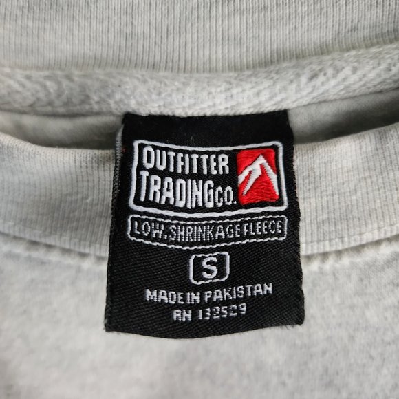 Outfitter Trading Lake Tahoe California Mens Small Long Sleeve Gray Sweatshirt - Picture 7 of 12